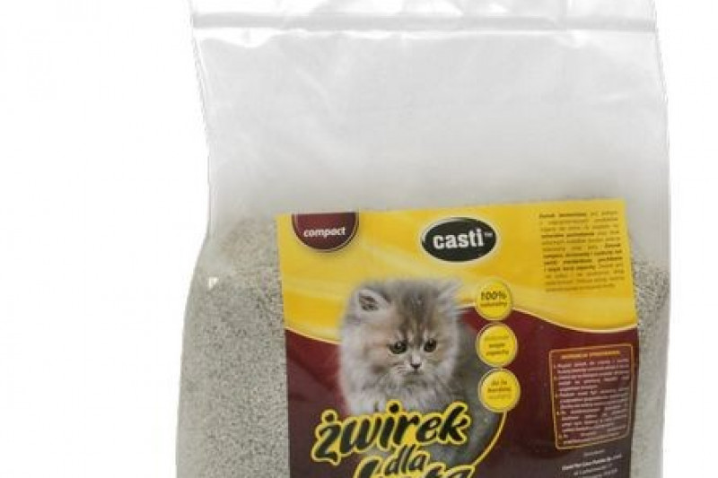 CASTI żwirek bentonitowy compact